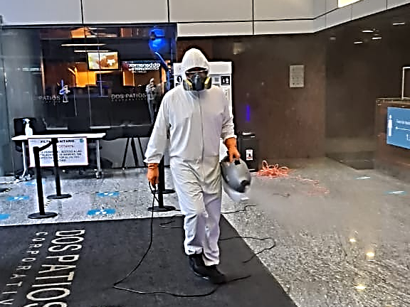 Sanitización y desinfeccion de espacios